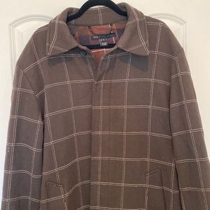 Marc Jacobs Brown Wool Winter Car Coat